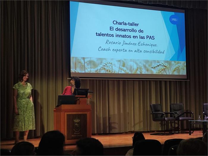 Rosario Jiménez ponente en congreso de alta sensibilidad